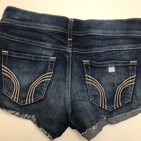 🌊Hollister denim shorts Size 3 -2 pair bundle - Picture 9 of 14